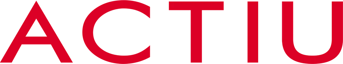 Logo von Actiu, Hersteller von Büro- und Objektmöbeln
