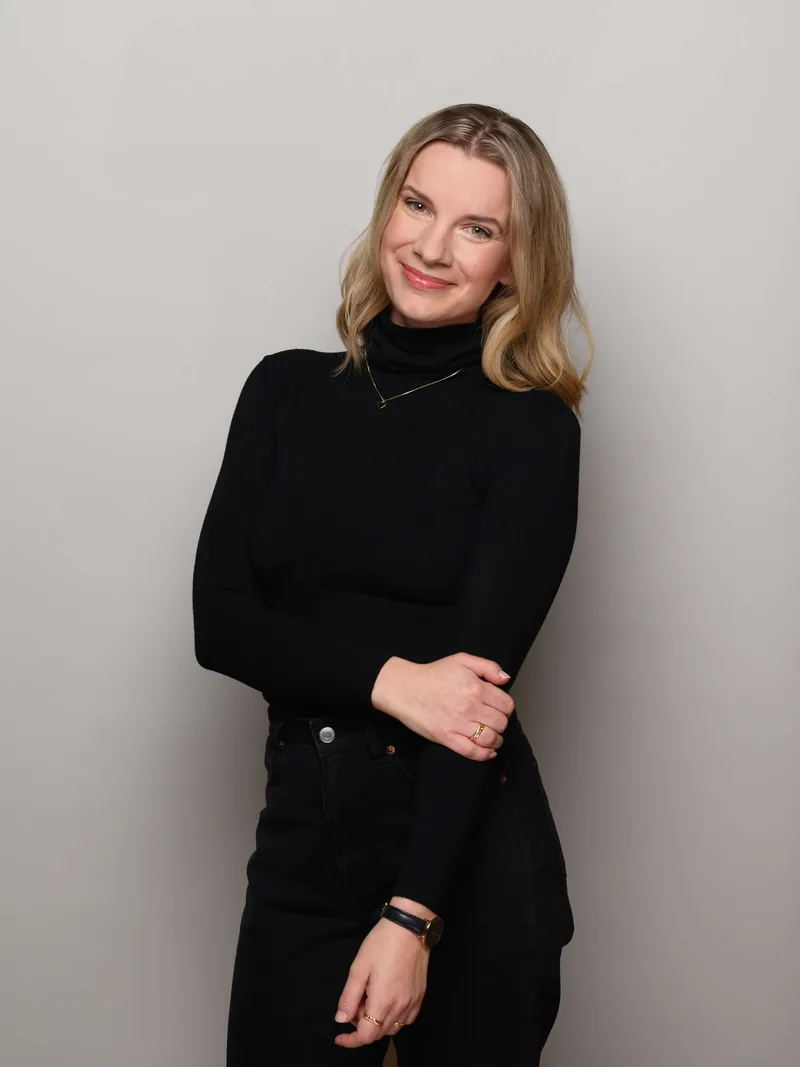 Portraitfoto von Katarina Wicht, Project & Account Manager bei hej.build